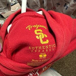 Red Trojans Youth Sweatshirt